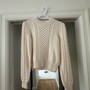 Wilfred cable sweater S NEW